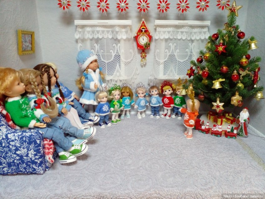 Новогодний утренник для самых маленьких