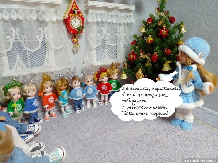 Новогодний утренник для самых маленьких