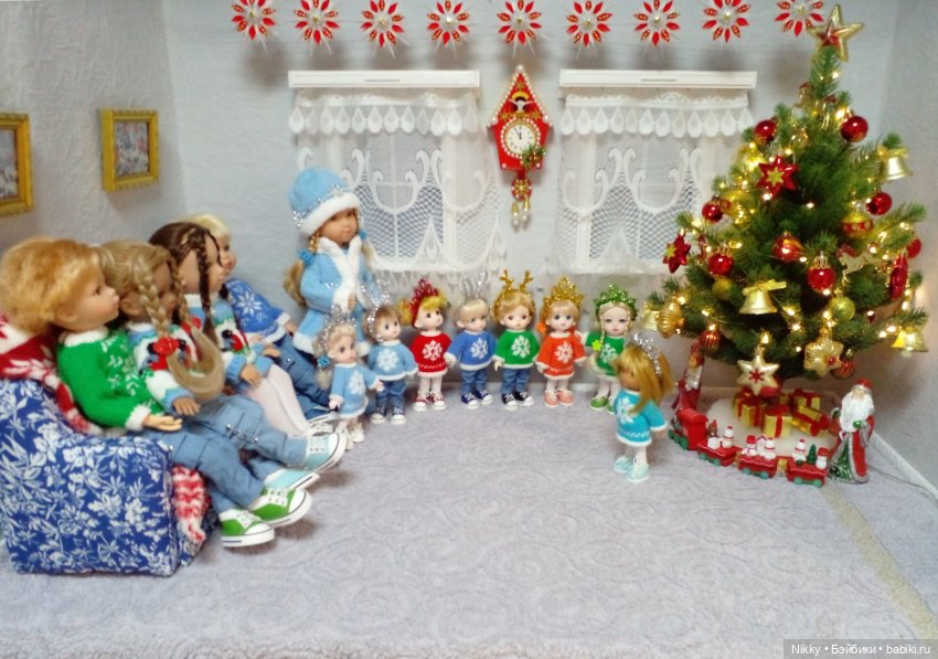 Новогодний утренник для самых маленьких