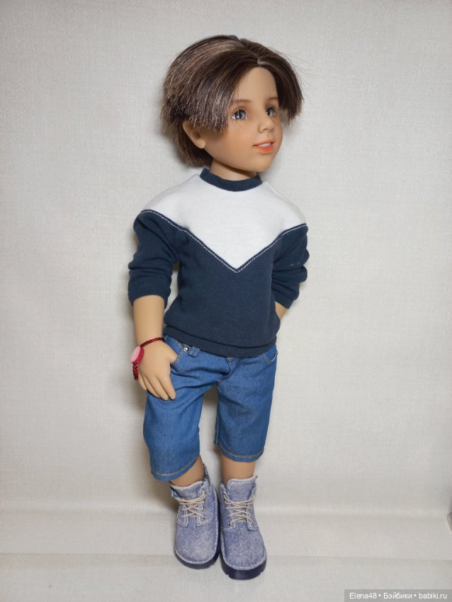Мальчишки рулят💪 — ООАК и кастом кукол Gotz (Готц): перерисовка (фото 4)
