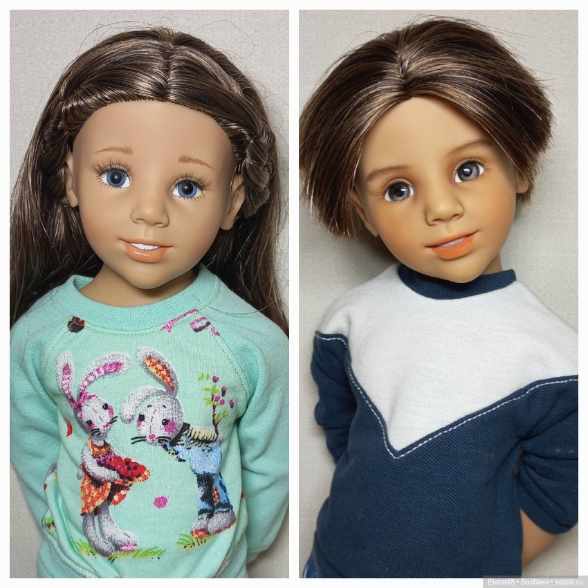 Мальчишки рулят💪 — ООАК и кастом кукол Gotz (Готц): перерисовка (фото 6)