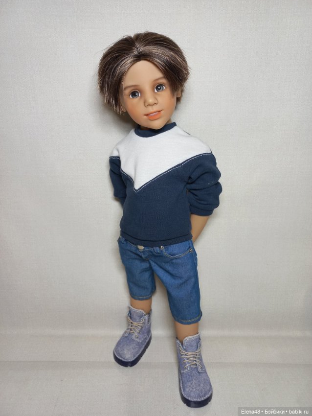 Мальчишки рулят💪 — ООАК и кастом кукол Gotz (Готц): перерисовка (фото 2)