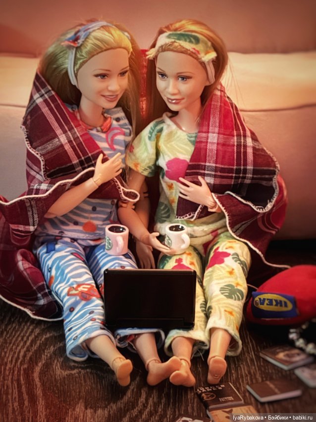 Рождество дома с сестрой — Куклы Barbie (Барби): Looks (фото 4)