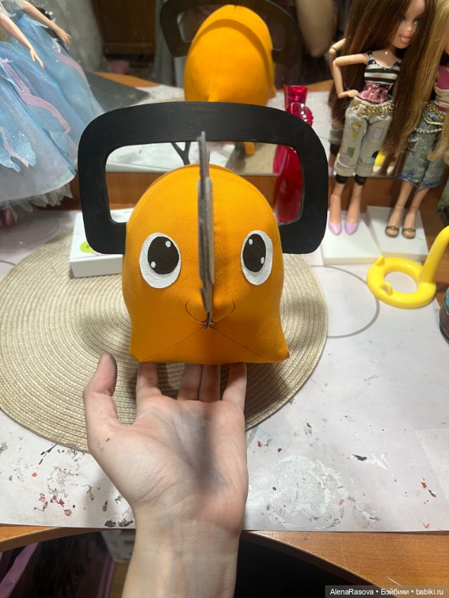 Бензопилёнок — Текстильные игрушки и примитивы: кофейные (фото 2)