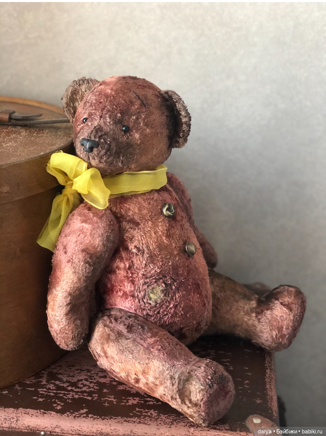 Мишка Тедди с выкройкой от Елены Кукузей