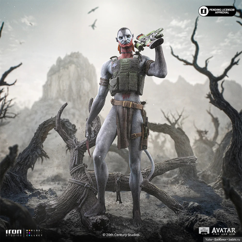 Iron Studios - статуя Майлза Куорича и Варанг (фото 8)