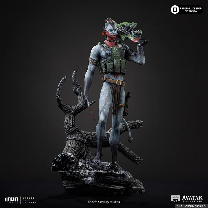 Iron Studios - статуя Майлза Куорича и Варанг (фото 3)