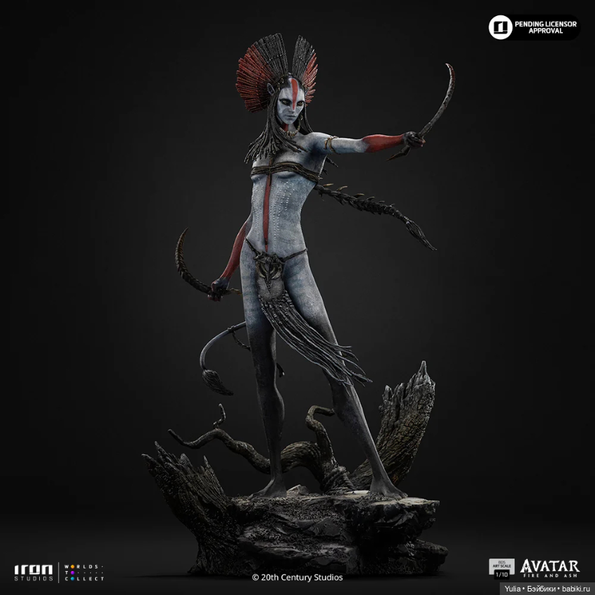 Iron Studios - статуя Майлза Куорича и Варанг (фото 4)