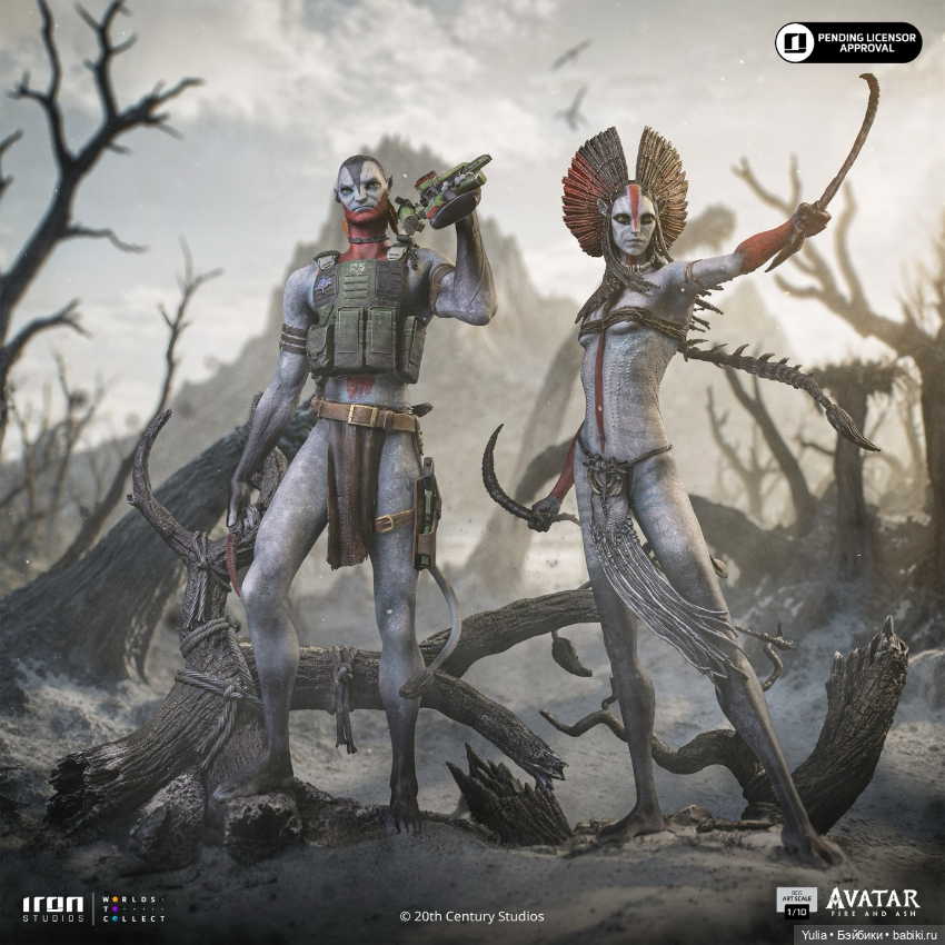 Iron Studios - статуя Майлза Куорича и Варанг (фото 9)
