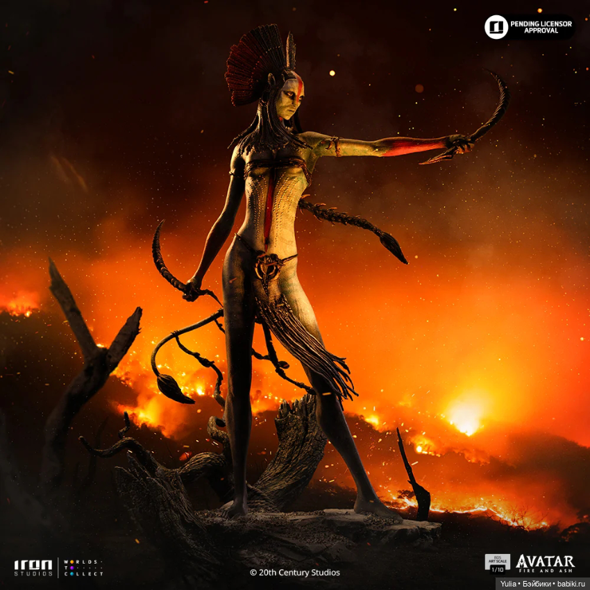 Iron Studios - статуя Майлза Куорича и Варанг (фото 7)