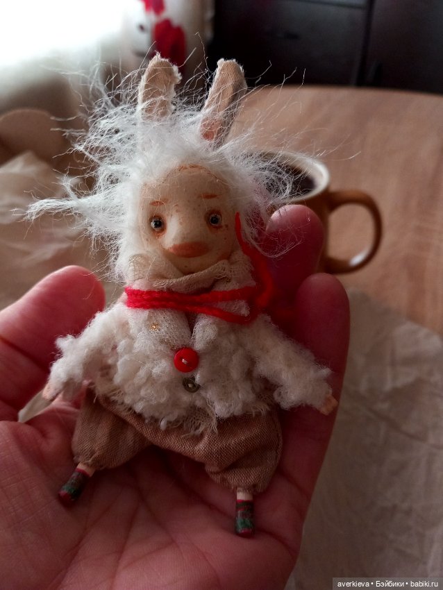 Как приманить зайца — Текстильные игрушки и примитивы: кофейные