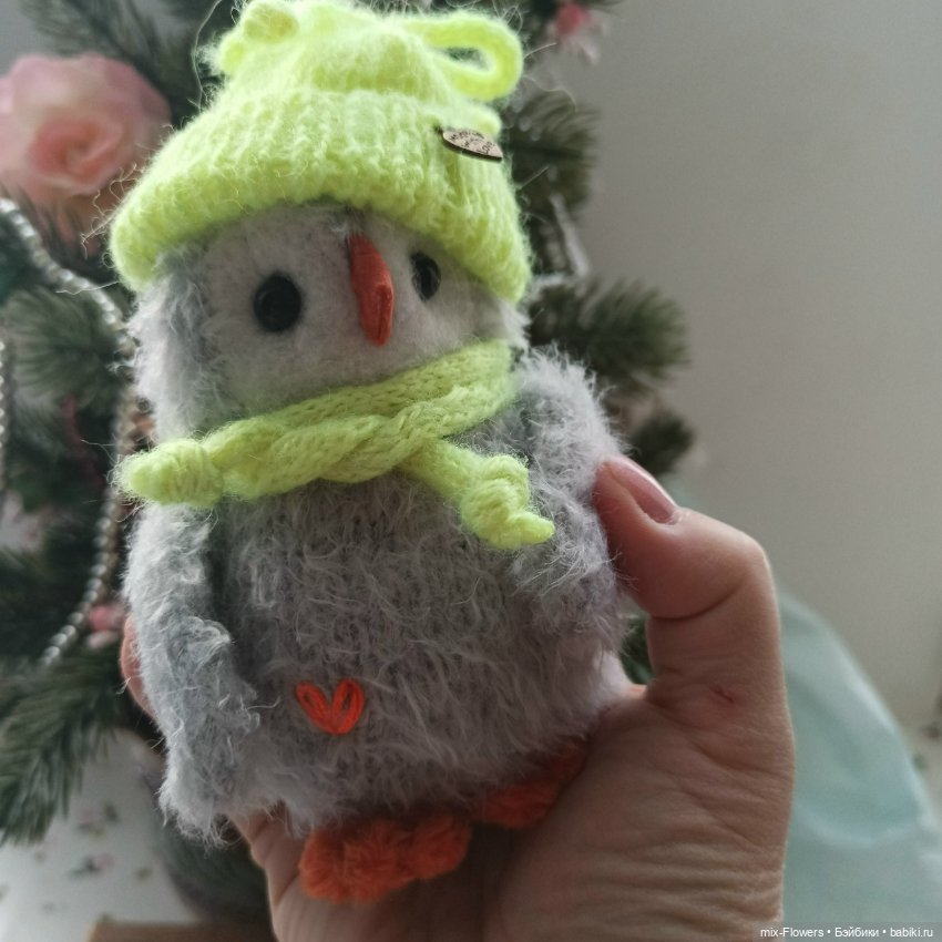 Новогодние повязушки 4 — Вязаные игрушки и амигуруми: крючком