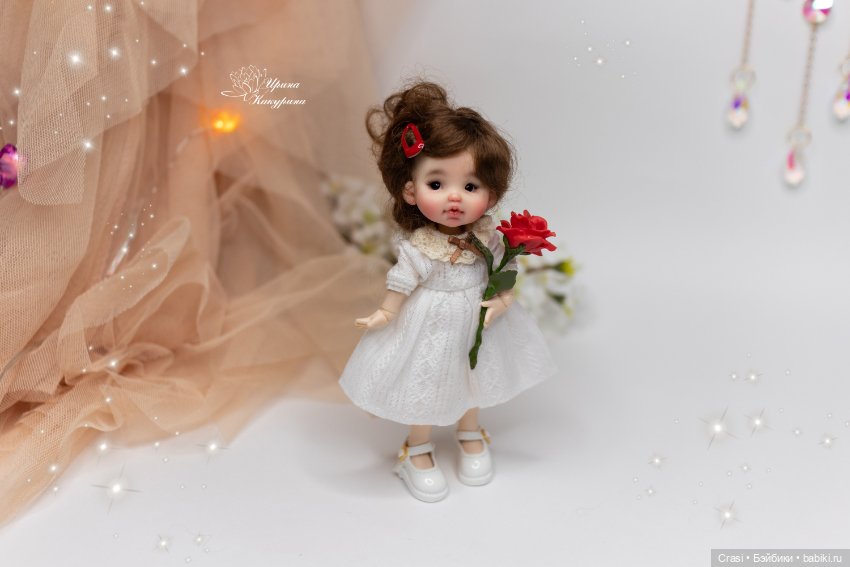 Новая малышечка готова — Лепка авторских кукол: полимерная глина (фото 9)