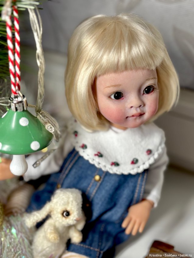 Моя крошечка ♥️ — ООАК Paola Reina (Паола Рейна) и испанских кукол: перерисовка (фото 4)