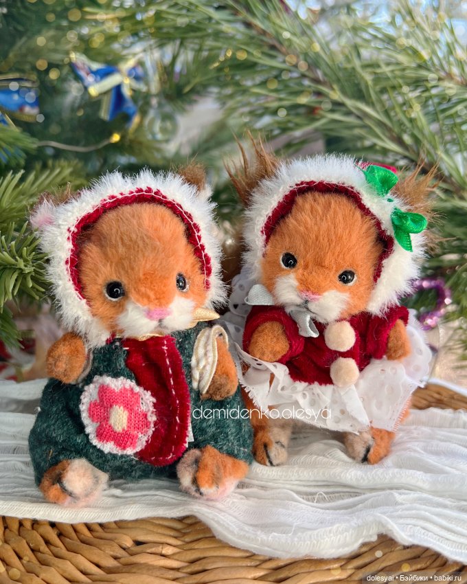 Бельчата Зои и Роберт 🐿️💖 (фото 4)