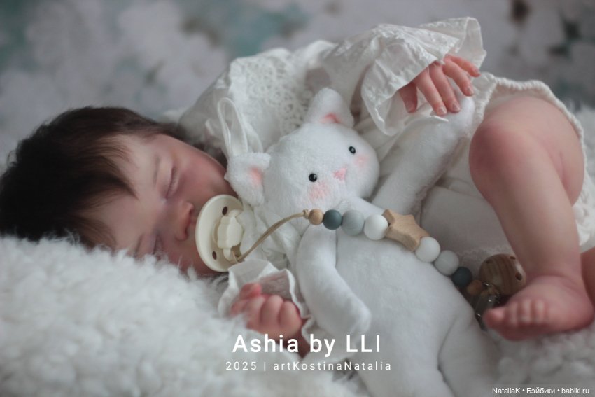 Крошка Азия, умный Белый Кот) И малыш Панда