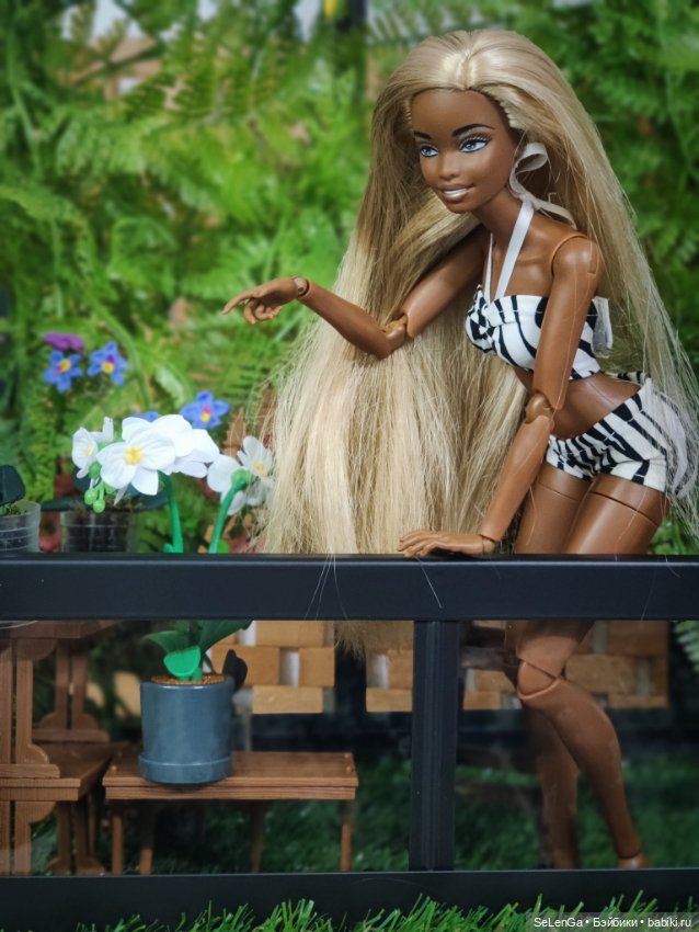Шоколадки в оранжерее — Куклы Mattel (Маттел): Barbie (фото 6)