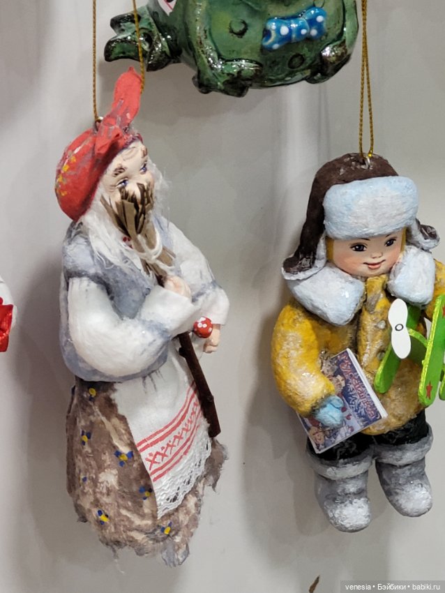 Куклы с "Ладьи" крупный план