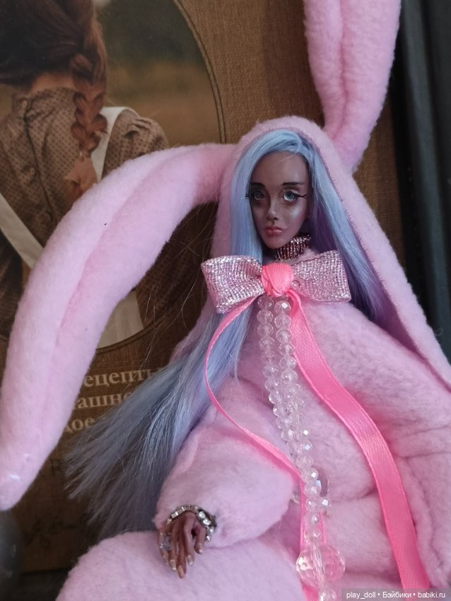 Трое в розовом — Авторские текстильные куклы: Вальдорфские