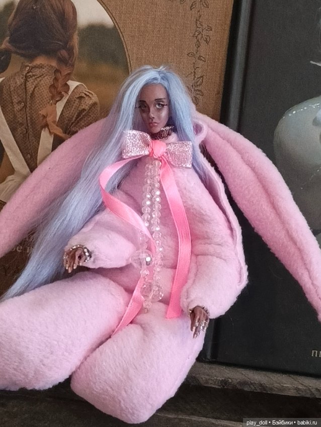 Трое в розовом — Авторские текстильные куклы: Вальдорфские