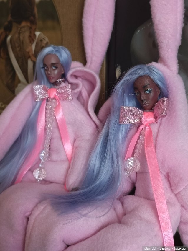 Трое в розовом — Авторские текстильные куклы: Вальдорфские (фото 8)