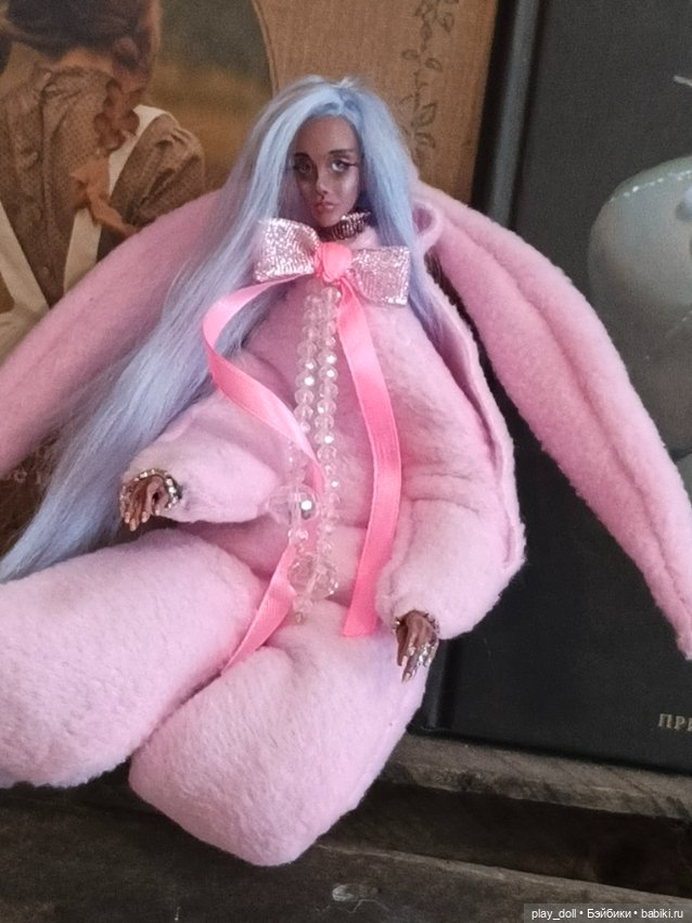 Трое в розовом — Авторские текстильные куклы: Вальдорфские