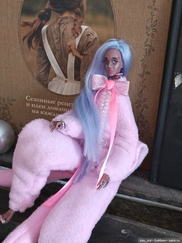 Трое в розовом — Авторские текстильные куклы: Вальдорфские