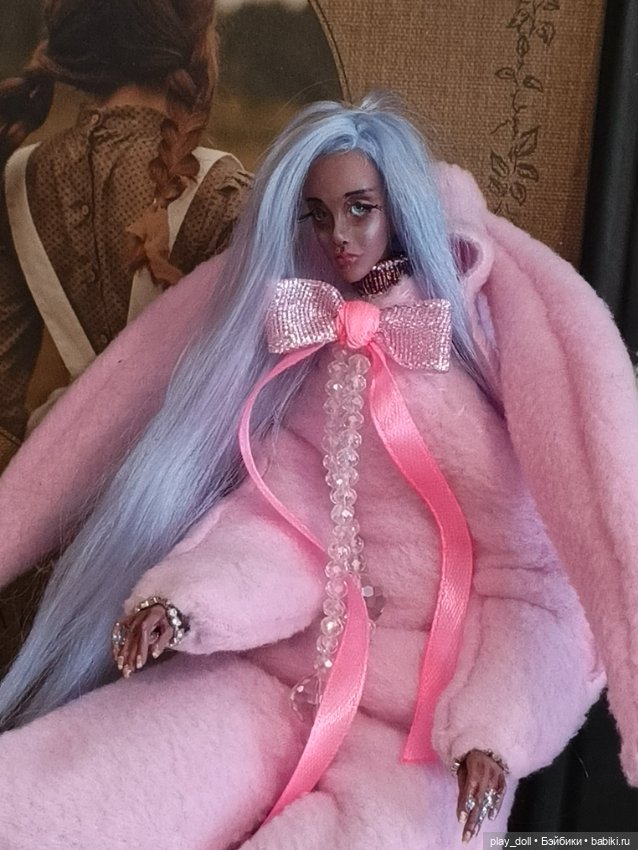 Трое в розовом — Авторские текстильные куклы: Вальдорфские