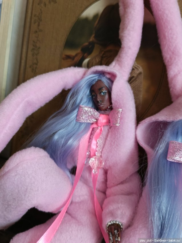 Трое в розовом — Авторские текстильные куклы: Вальдорфские