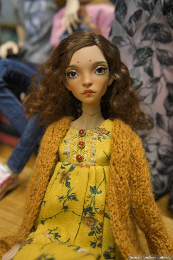 Новогодняя встреча хранителей авторских шарнирных кукол на Тишинке. 2025г