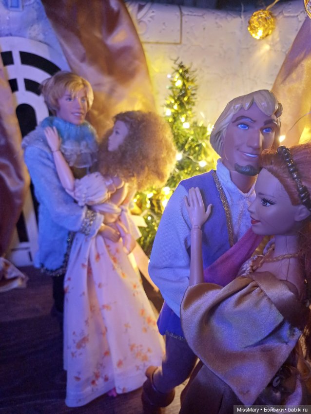 Новогодний бал — Куклы Barbie (Барби): Looks