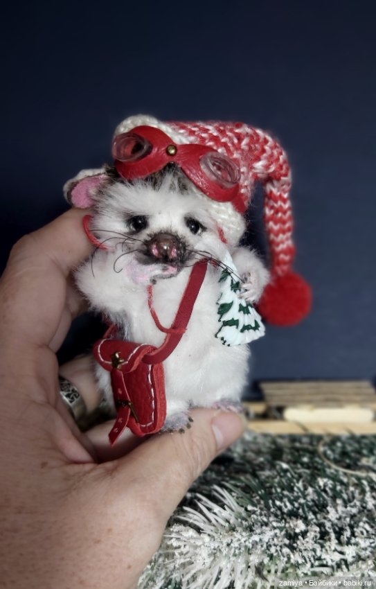 Яшка - ручной ежик — Авторские мишки Тедди и друзья: фото