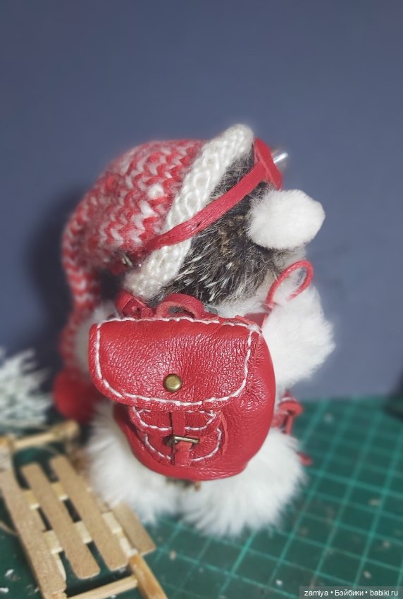 Яшка - ручной ежик — Авторские мишки Тедди и друзья: фото (фото 3)