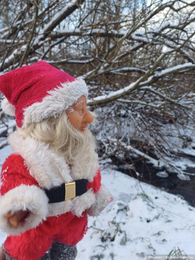 Мороз Иваныч в зимнем лесу 🌲❄️