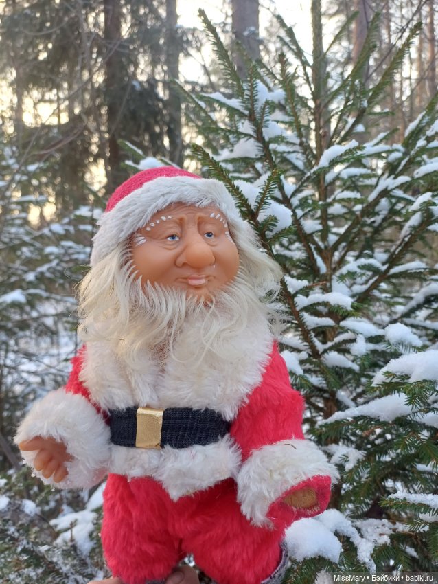 Мороз Иваныч в зимнем лесу 🌲❄️