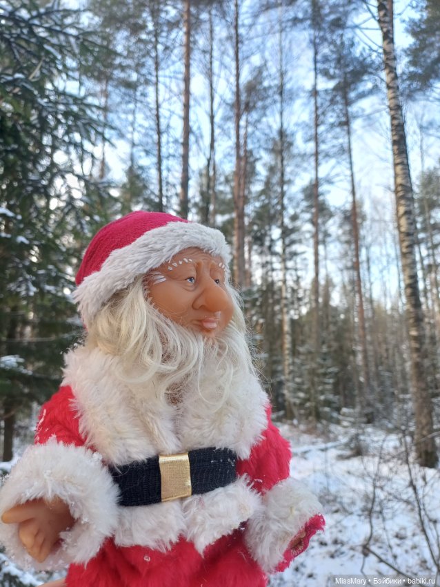 Мороз Иваныч в зимнем лесу 🌲❄️