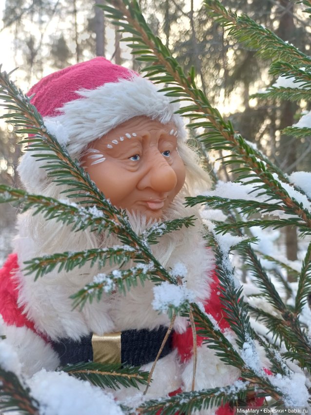 Мороз Иваныч в зимнем лесу 🌲❄️ (фото 4)