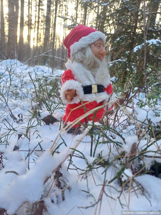 Мороз Иваныч в зимнем лесу 🌲❄️