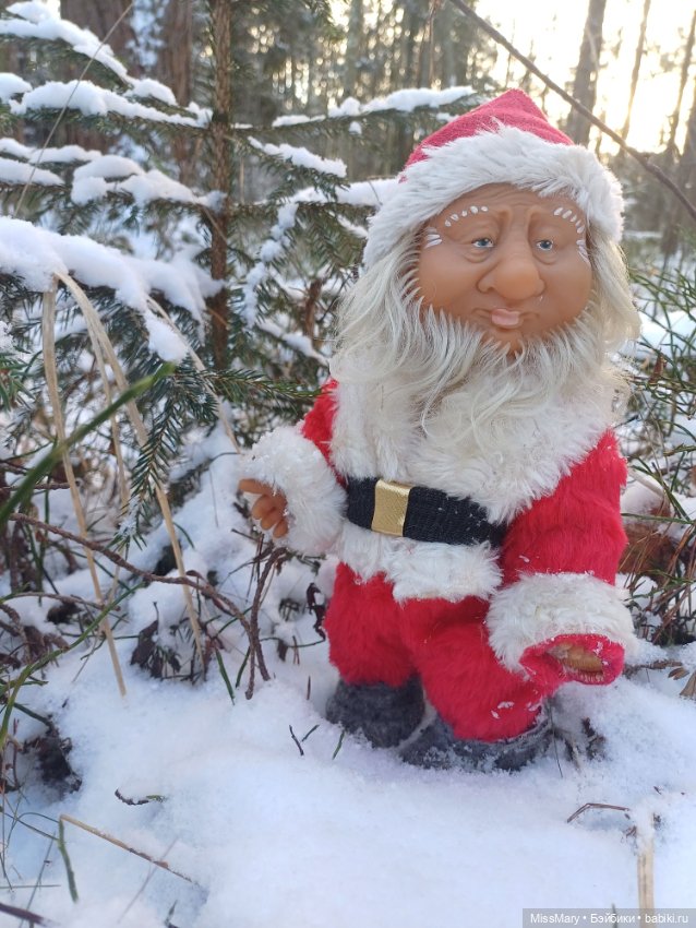 Мороз Иваныч в зимнем лесу 🌲❄️