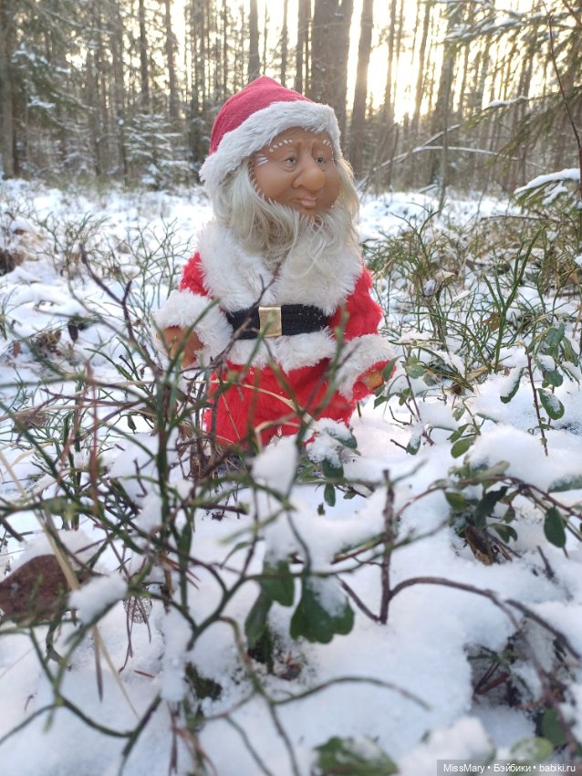 Мороз Иваныч в зимнем лесу 🌲❄️