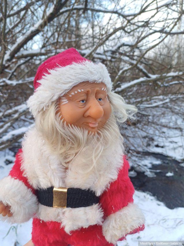 Мороз Иваныч в зимнем лесу 🌲❄️