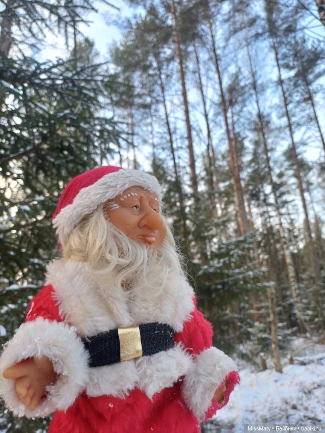 Мороз Иваныч в зимнем лесу 🌲❄️