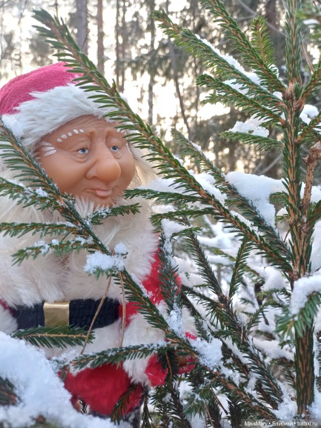 Мороз Иваныч в зимнем лесу 🌲❄️ (фото 3)