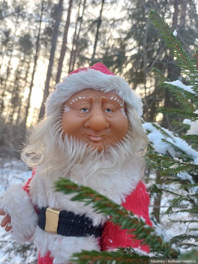 Мороз Иваныч в зимнем лесу 🌲❄️ (фото 9)