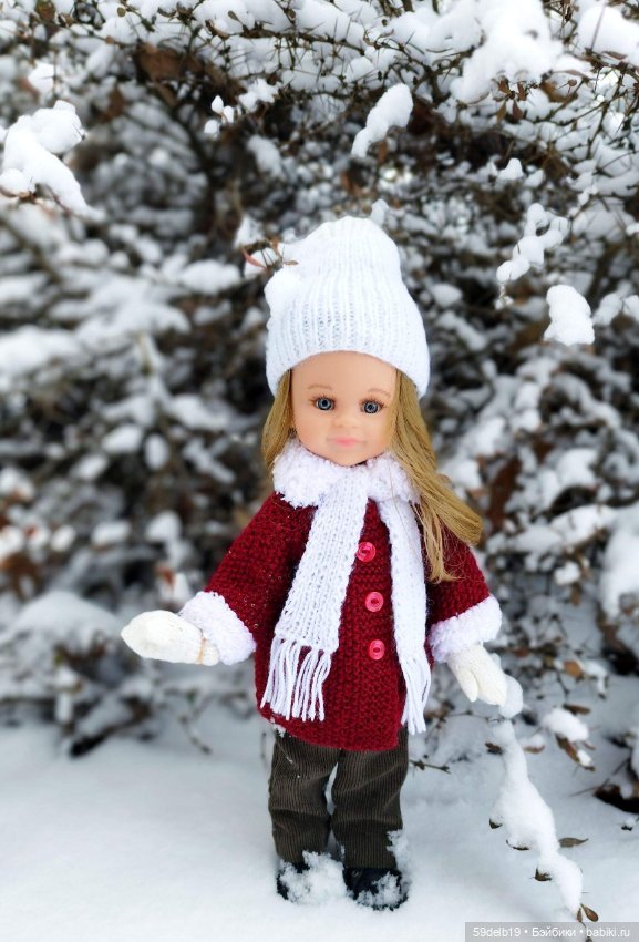 А у нас зима, зима, зима — Одежда и обувь для кукол своими руками: фото (фото 10)