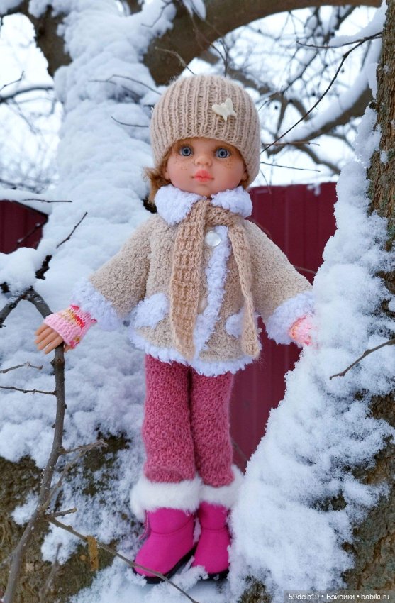 А у нас зима, зима, зима — Одежда и обувь для кукол своими руками: фото