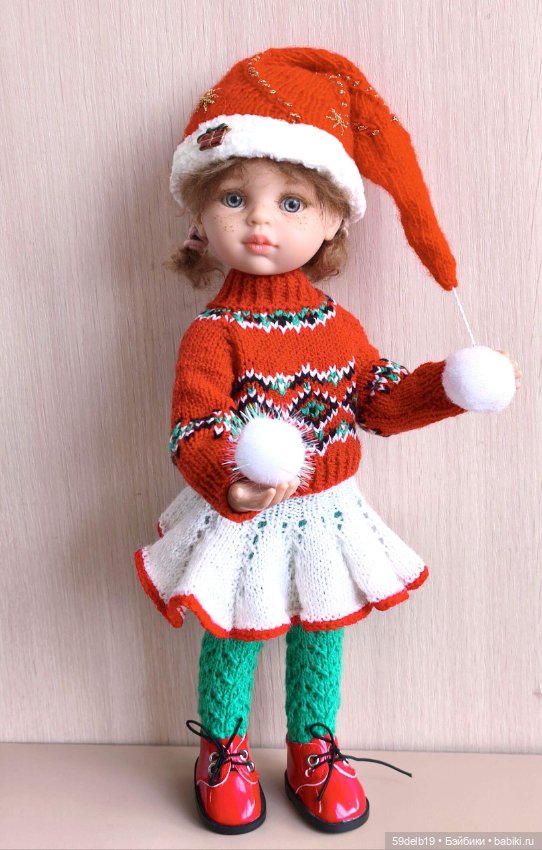 Ещё один рождественский костюм в этом уходящем году