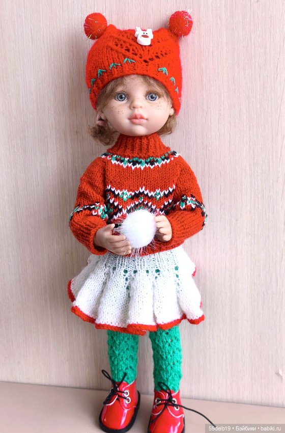 Ещё один рождественский костюм в этом уходящем году (фото 10)