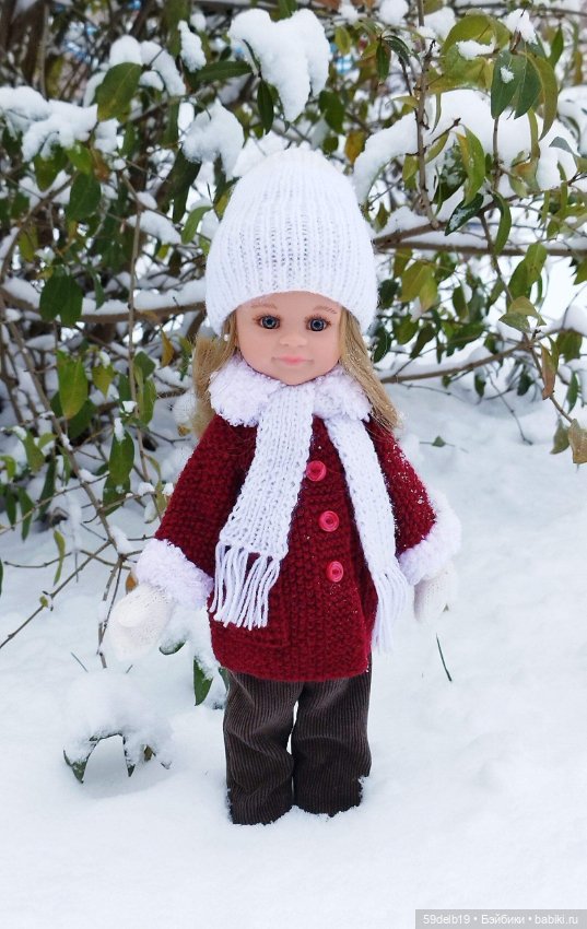 А у нас зима, зима, зима — Одежда и обувь для кукол своими руками: фото (фото 8)