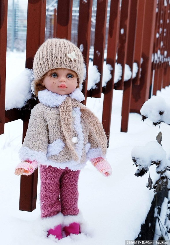 А у нас зима, зима, зима — Одежда и обувь для кукол своими руками: фото